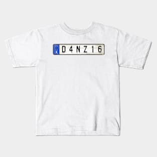 Danzig - License Plate Kids T-Shirt